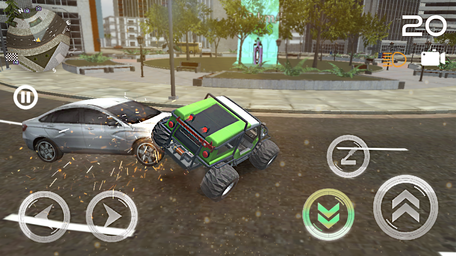 Extreme Car Driving Simulator screenshot