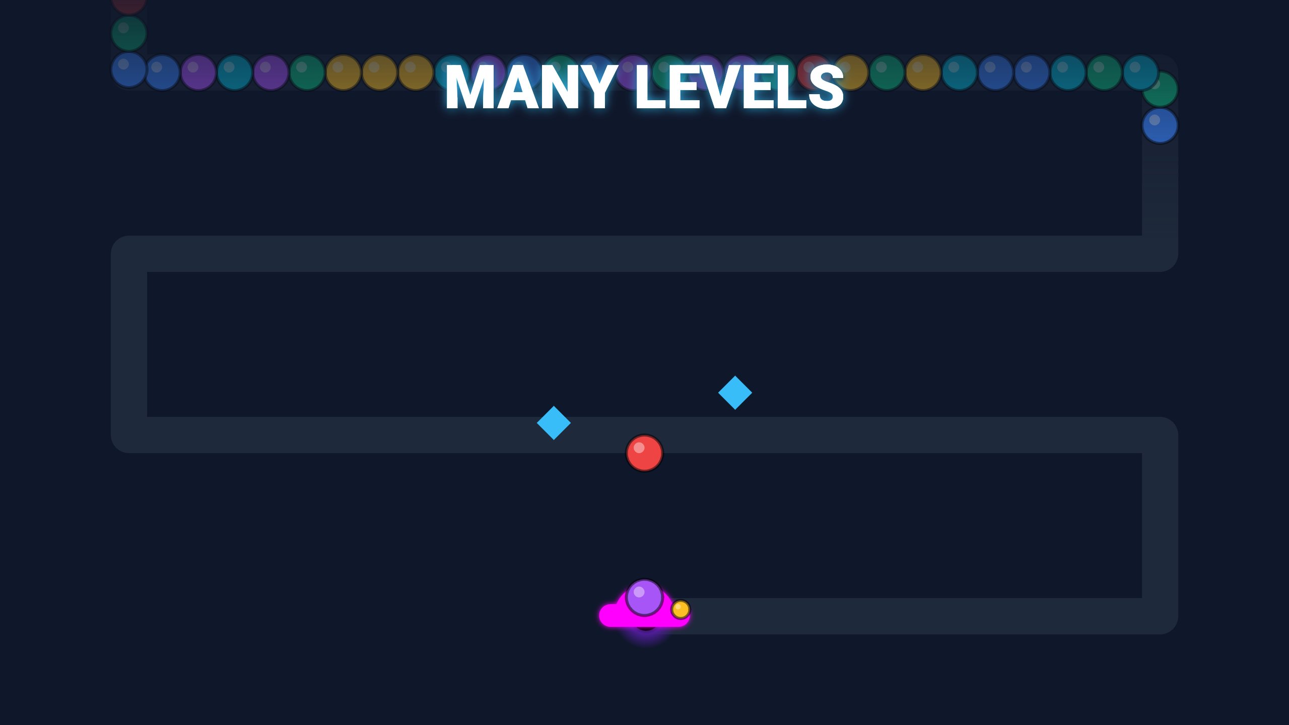 Neon Zuma: Match 3 — screenshot 3