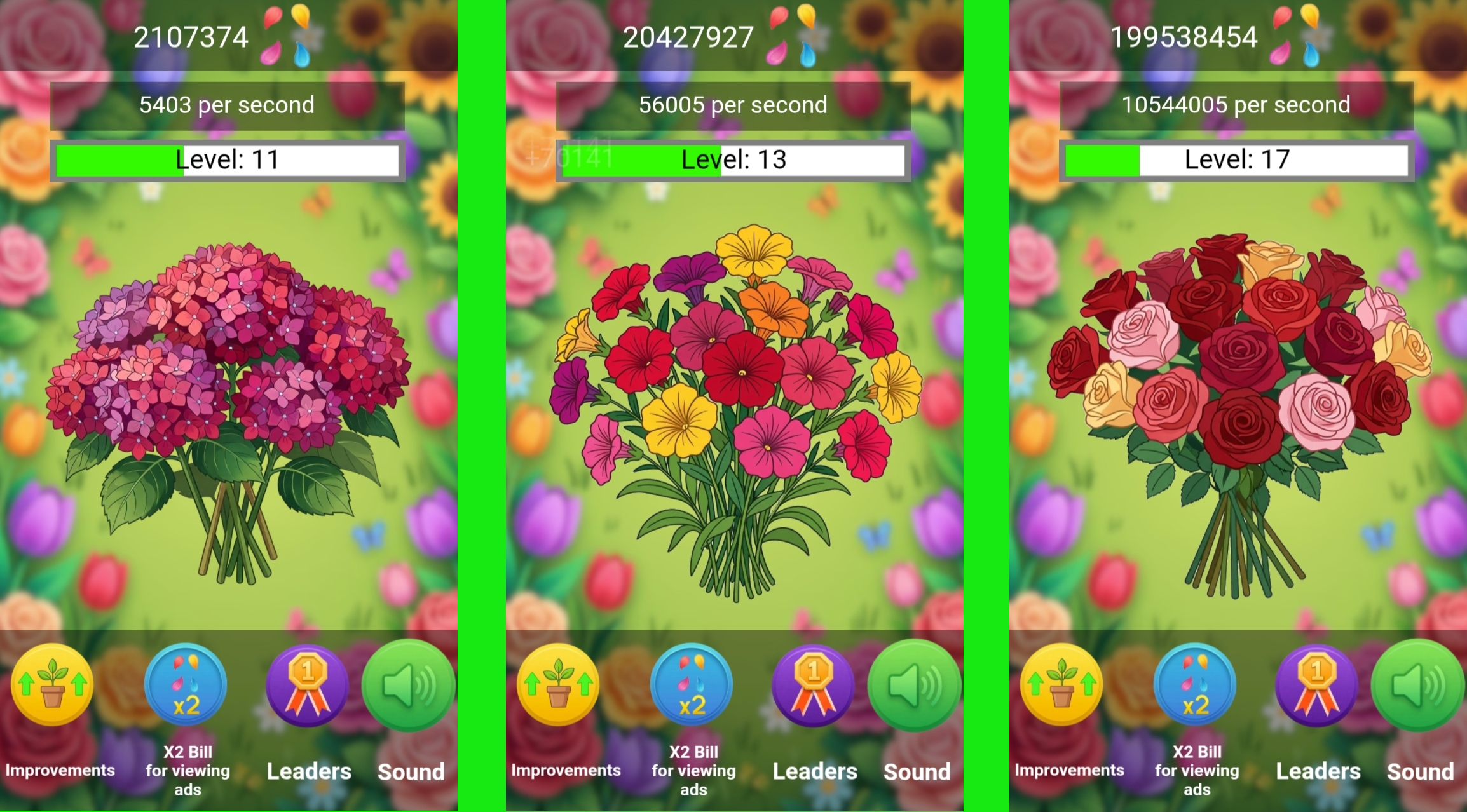 Flower clicker — screenshot 1
