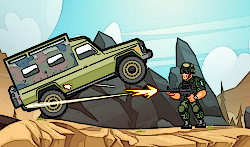 Army Driver game cover