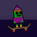 Obby Halloween Danger Skate