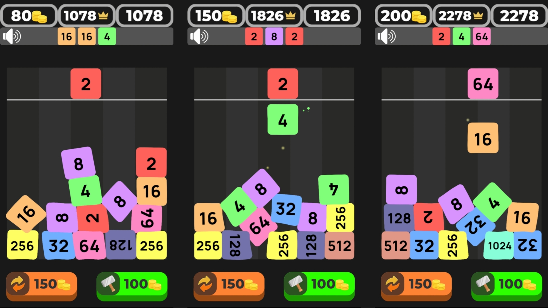 Jelly 2048 — screenshot 1