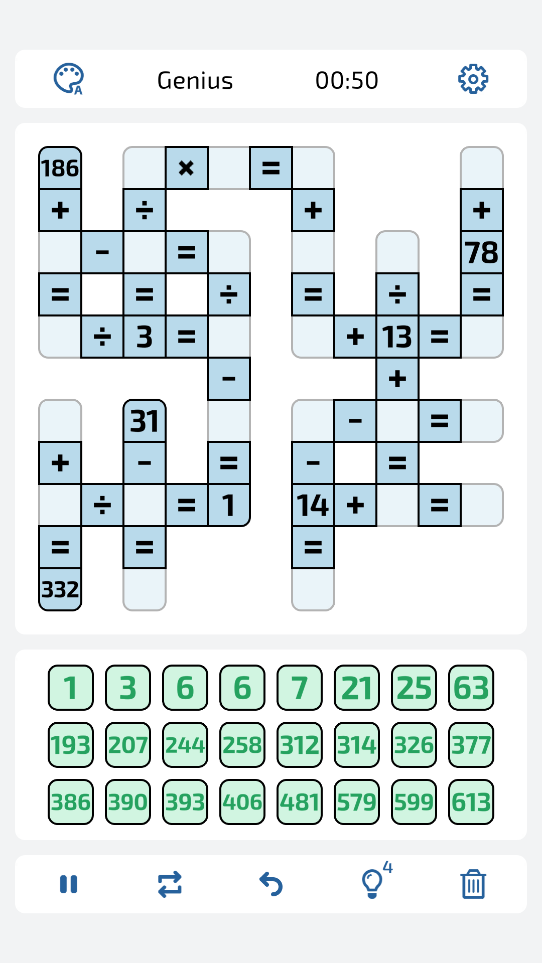 Math Crossword: Improve Your Arithmetic screenshot 10