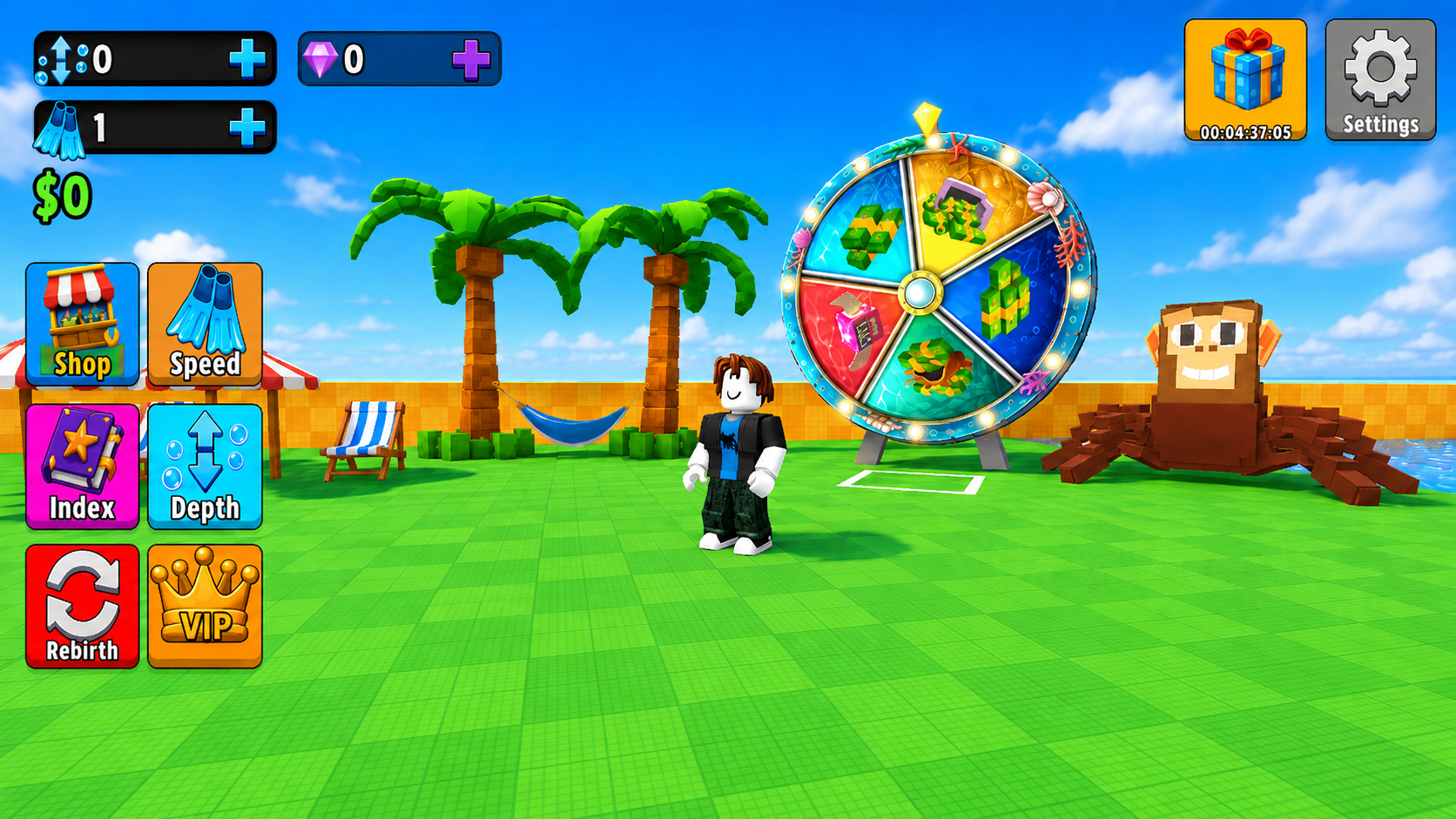 Dive for Brainrots: Online + Fishing — screenshot 3