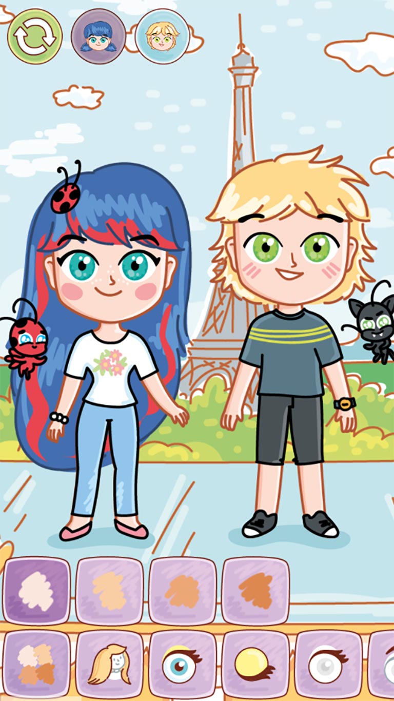 Ladybug and Cat Noir Dress up screenshot 6