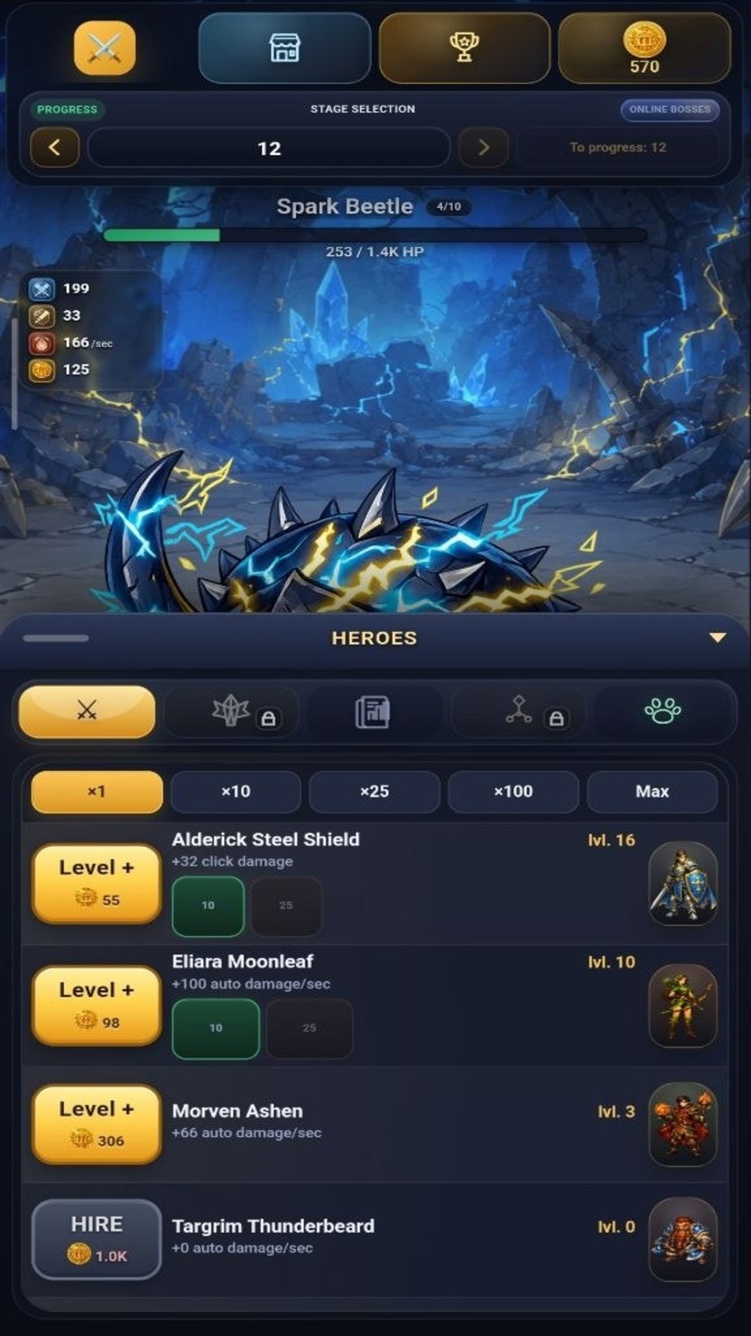 Heroes Clicker screenshot 7