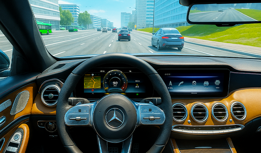 Mercedes CLS 63: Banana-Cannon  loading=