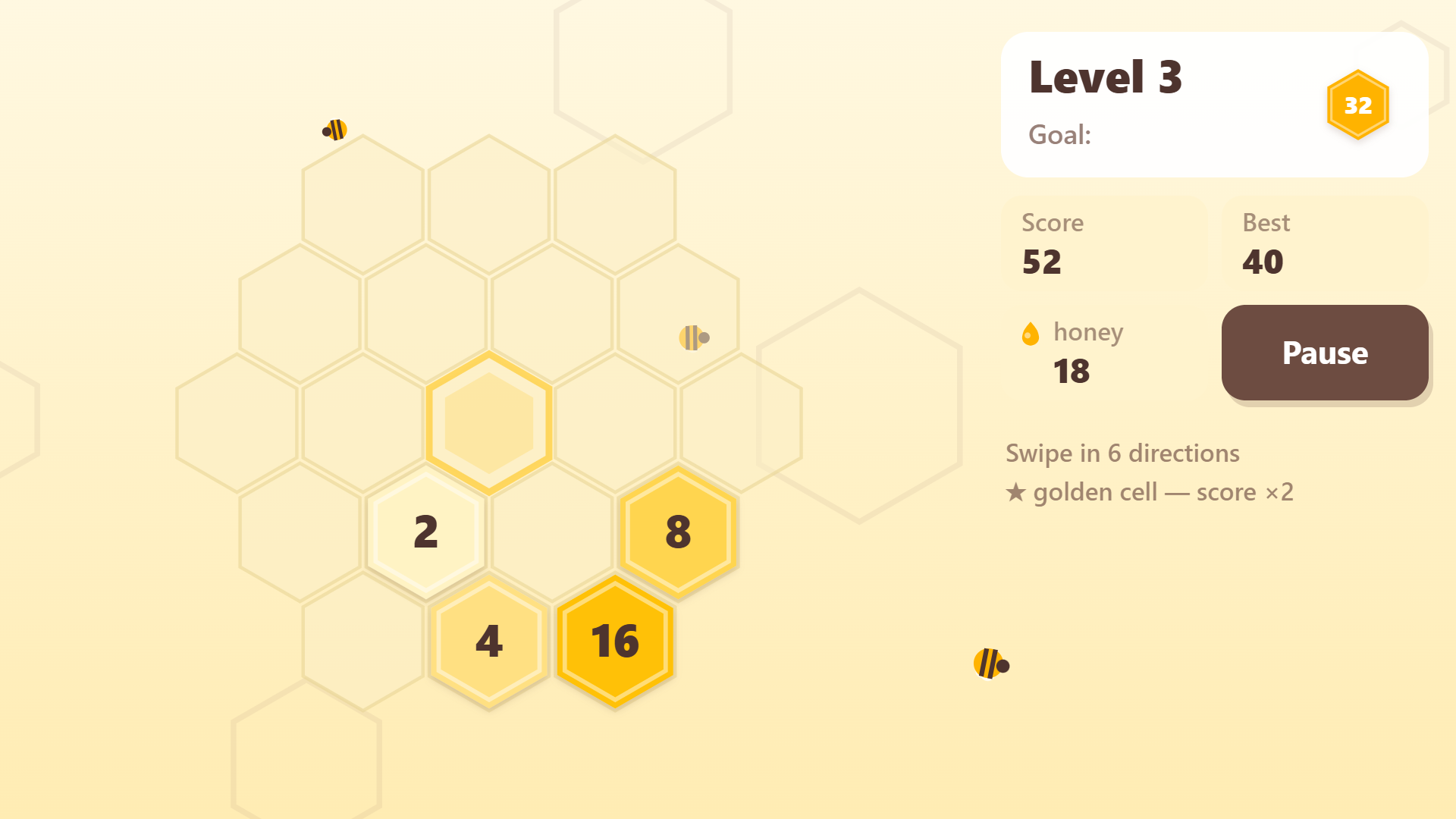 Honey Hex — screenshot 1