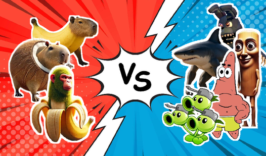 Escape from Italian Animals Battle Mode