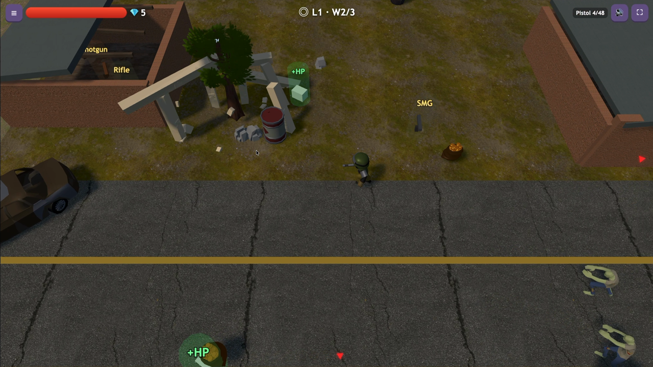 Zombie Quell 3D screenshot