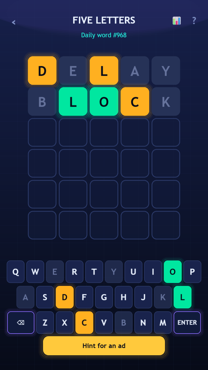Five Letters screenshot 4