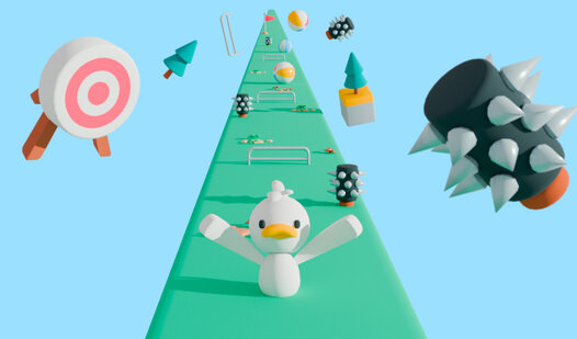 Duck surfers