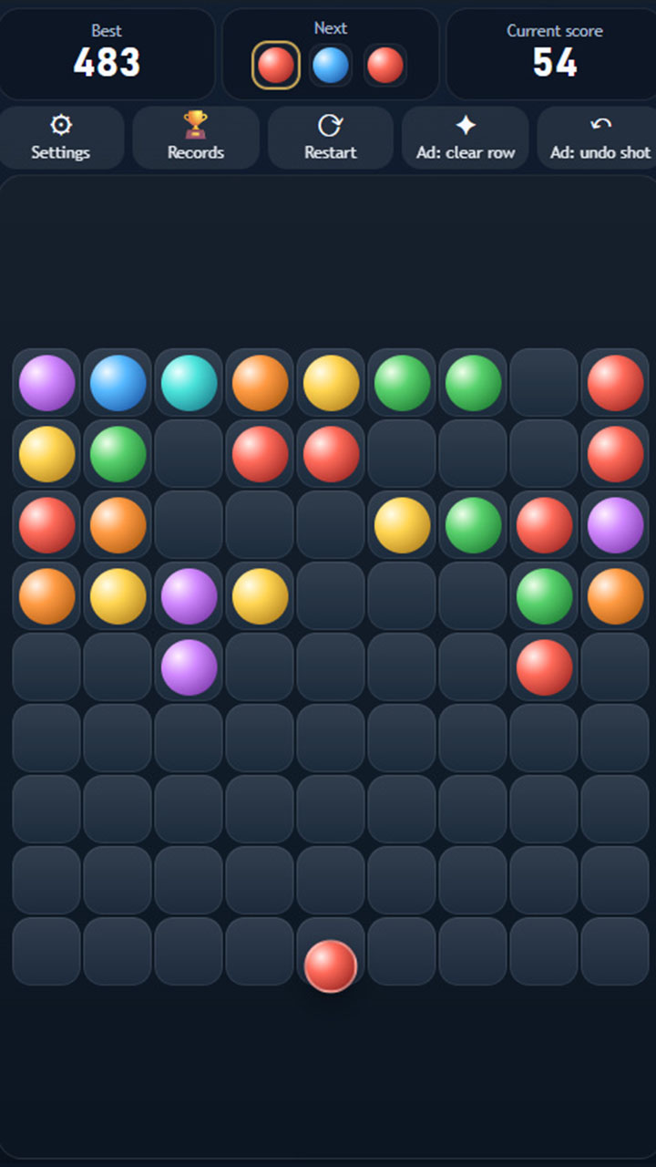 Balls Shooter Classic screenshot 14