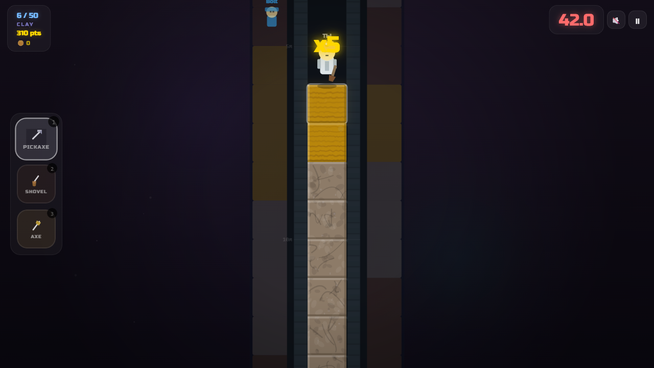 Digger Rush — screenshot 1