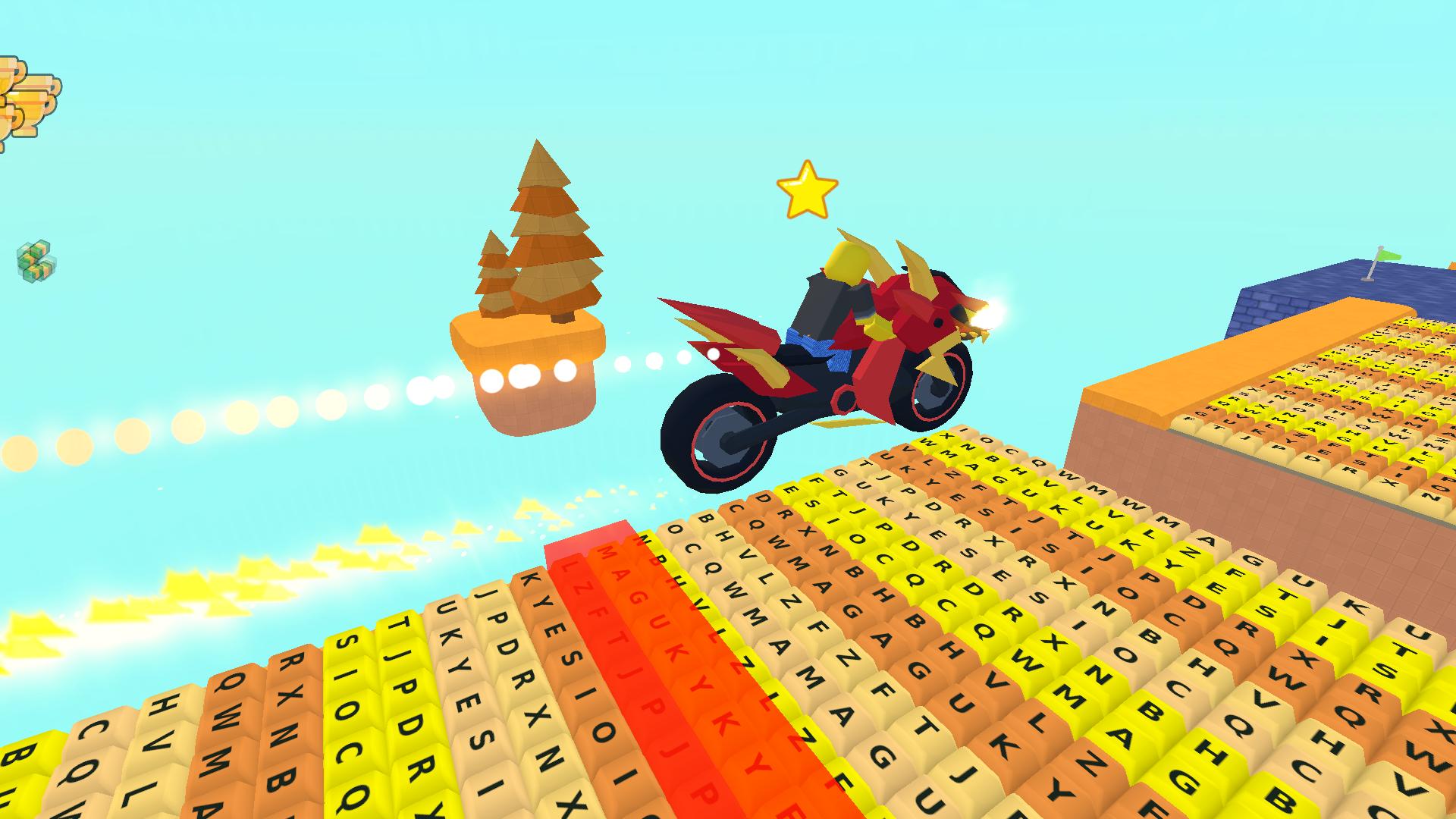 Motorcycle Keyboard: +1 Speed screenshot 1