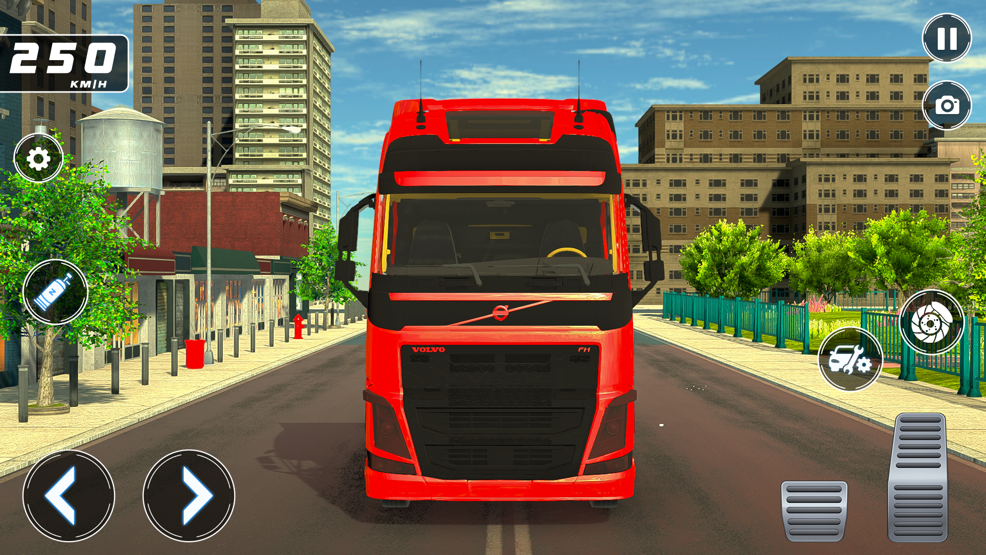 American Truck Driving Simulator — скриншот 1
