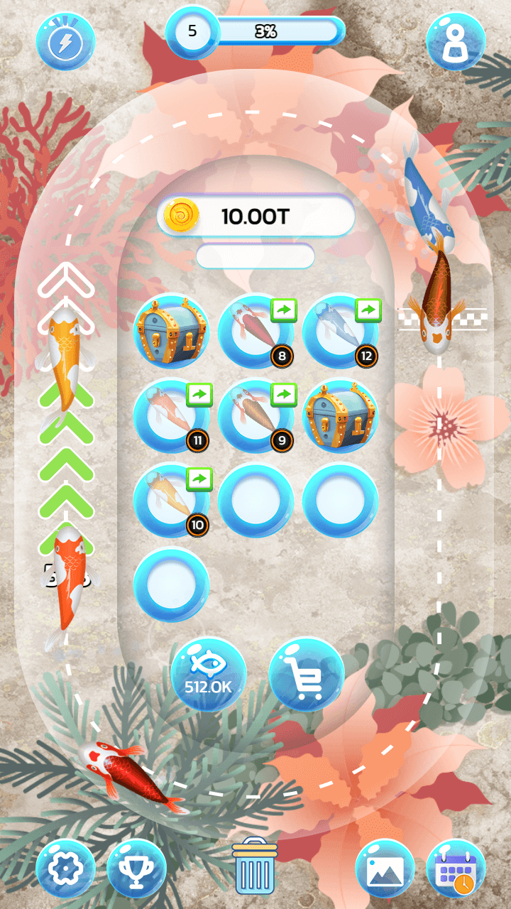 Idle Koi Pond screenshot 5