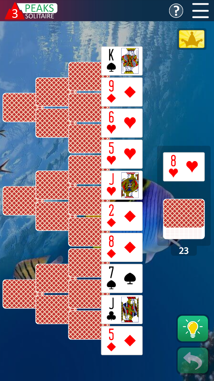 3 Peaks Solitaire screenshot 13