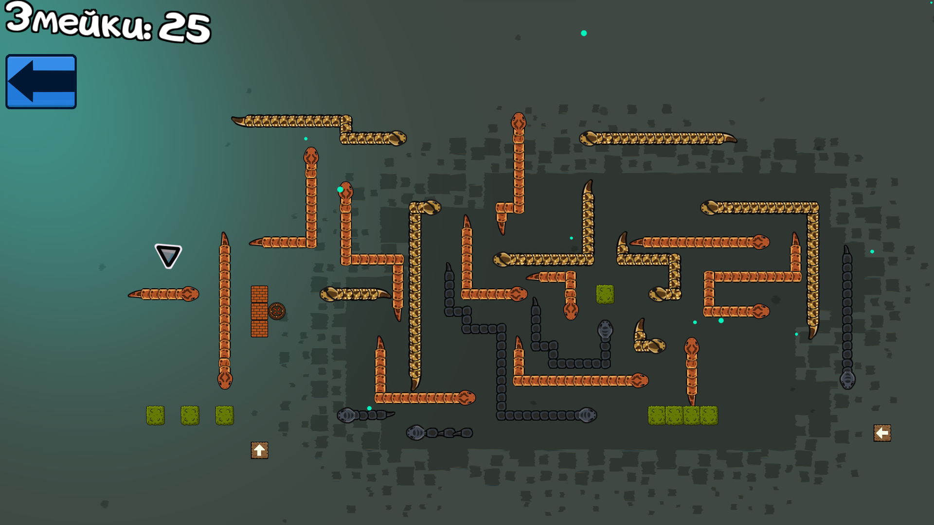 A tangle of snakes — screenshot 1