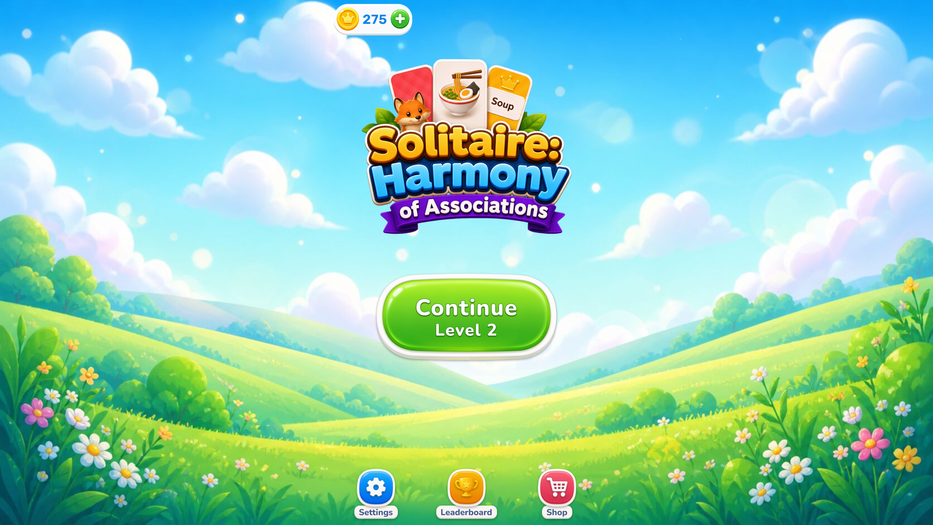 Solitaire: Harmony of Associations — screenshot 1