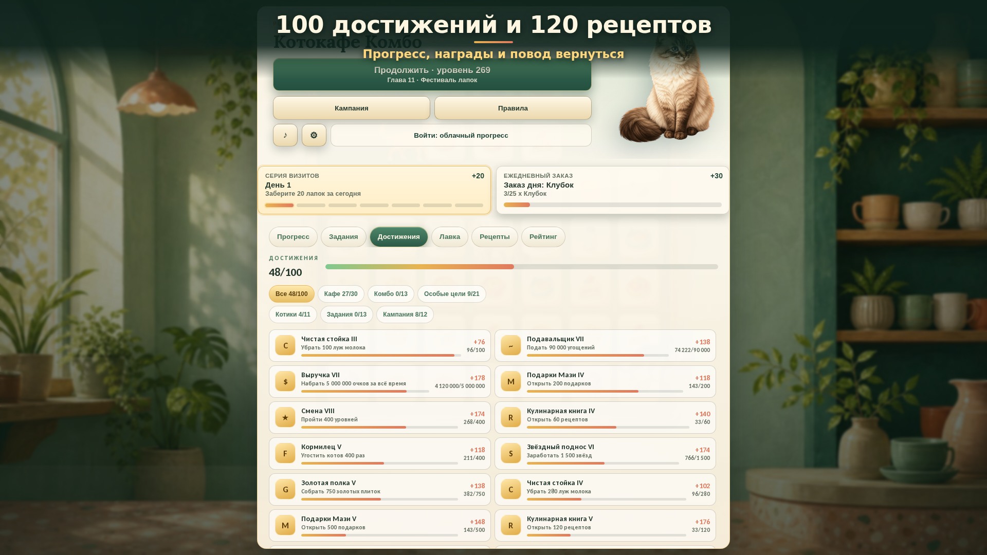 Котокафе Комбо — screenshot 6