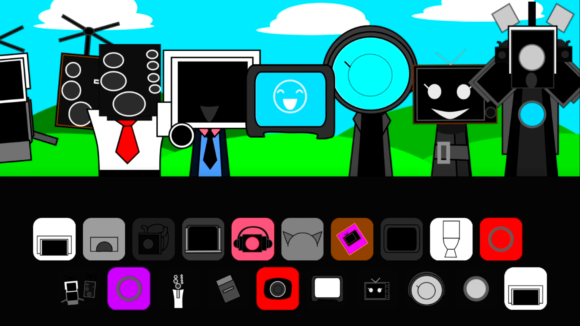 Sprunki Skibidi Toilet screenshot