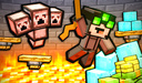 Jumping noob: Floor is lava!