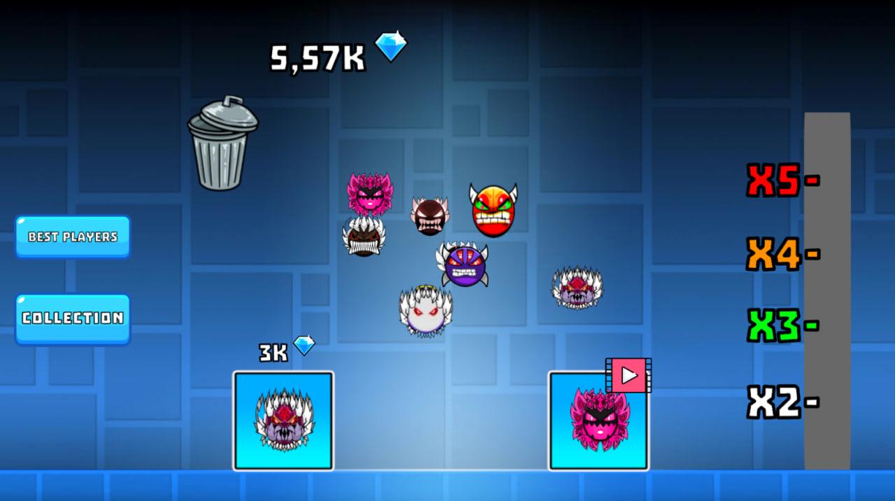 Meger Geometry dash screenshot