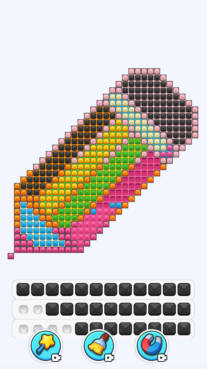 Bead Sort: Block Coloring screenshot 4