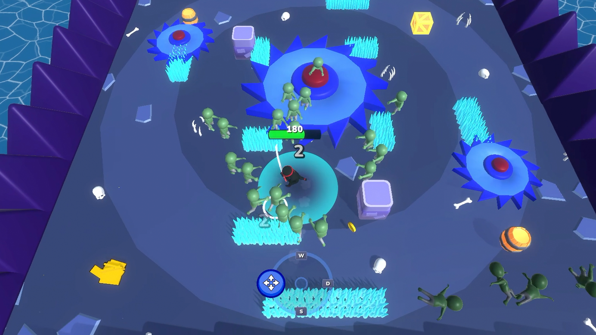 Симулятор Ниндзя - Выживание — screenshot 3