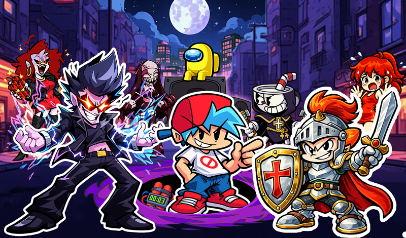 Create Your Hero FNF game cover