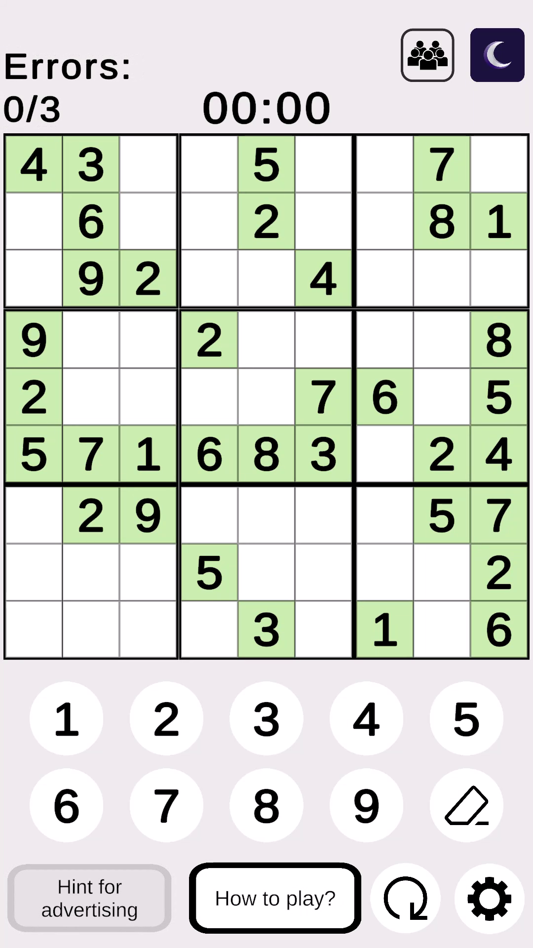 Classic Sudoku (9x9) screenshot 4