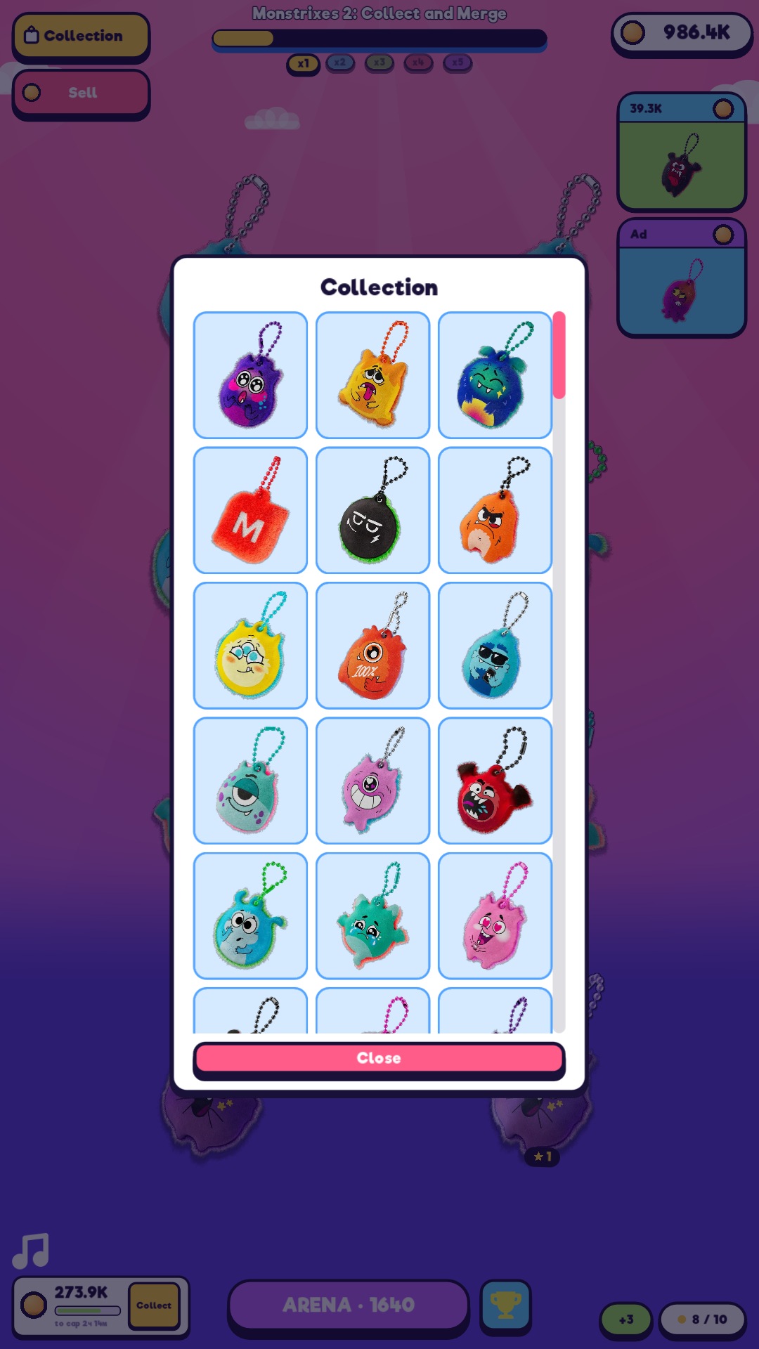 Monstrixes 2: Collect and Merge screenshot 5