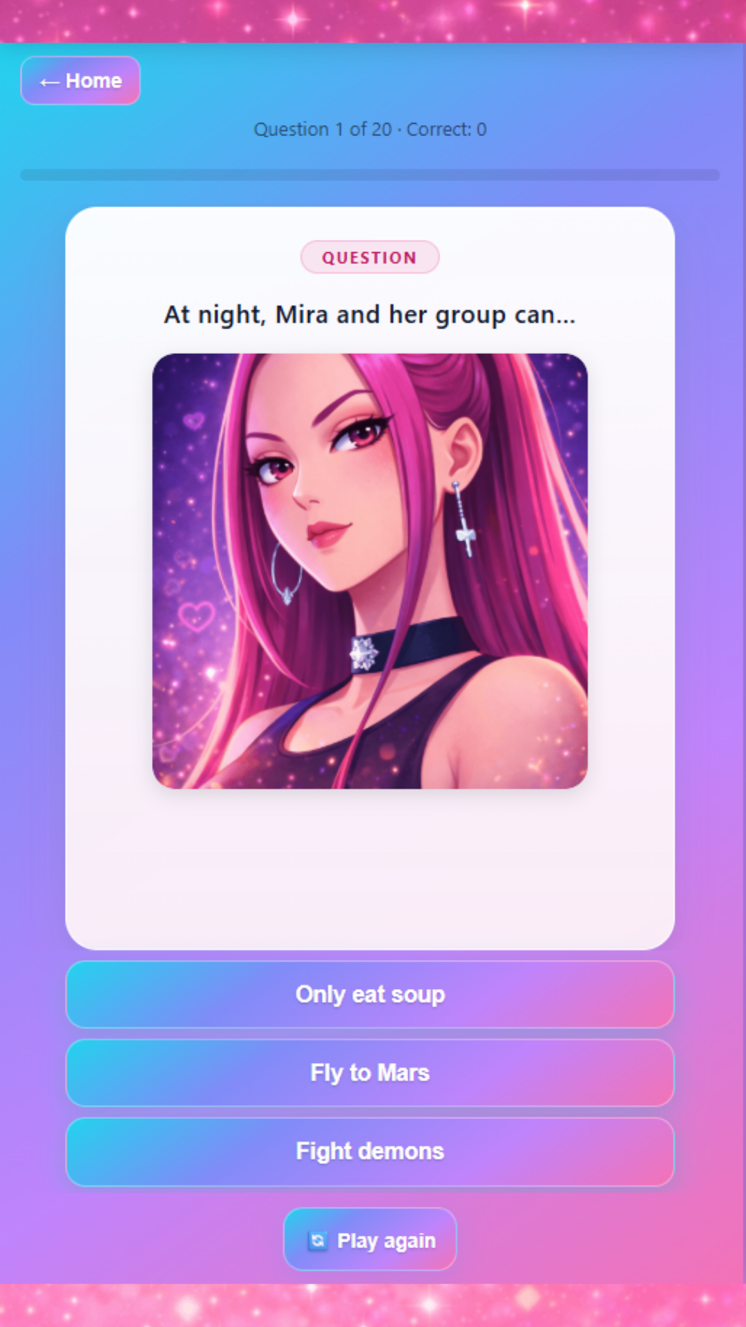 k-pop Demon Hunters: Who are You from the Huntrix? screenshot 5
