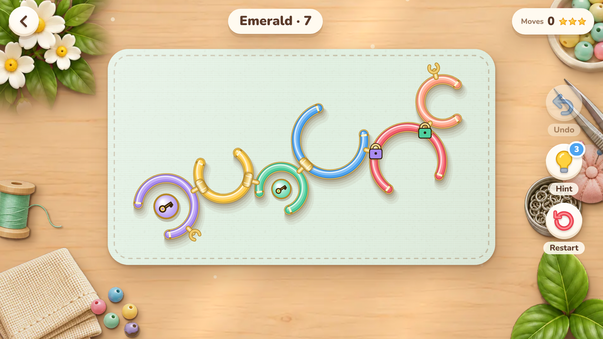 Links: Ring Puzzle screenshot 1