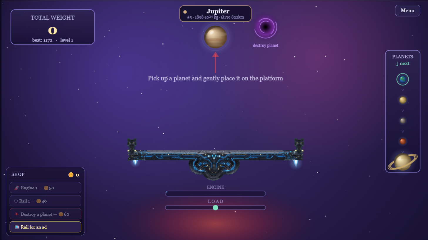 Meditative Balance - Сosmic balance — screenshot 1