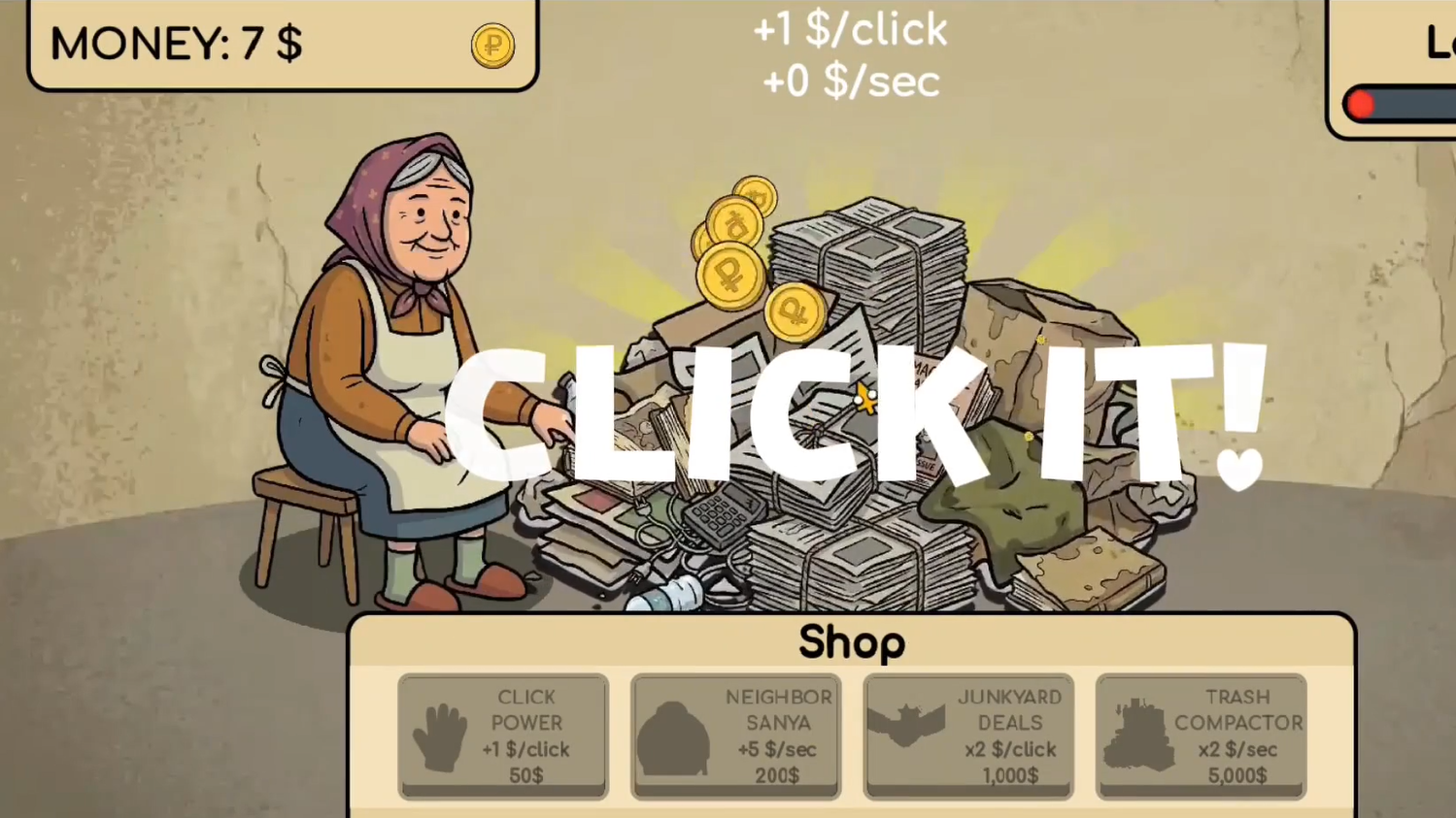 Grandma's Clicker: Dump — screenshot 5