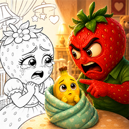 Neurofruits Coloring