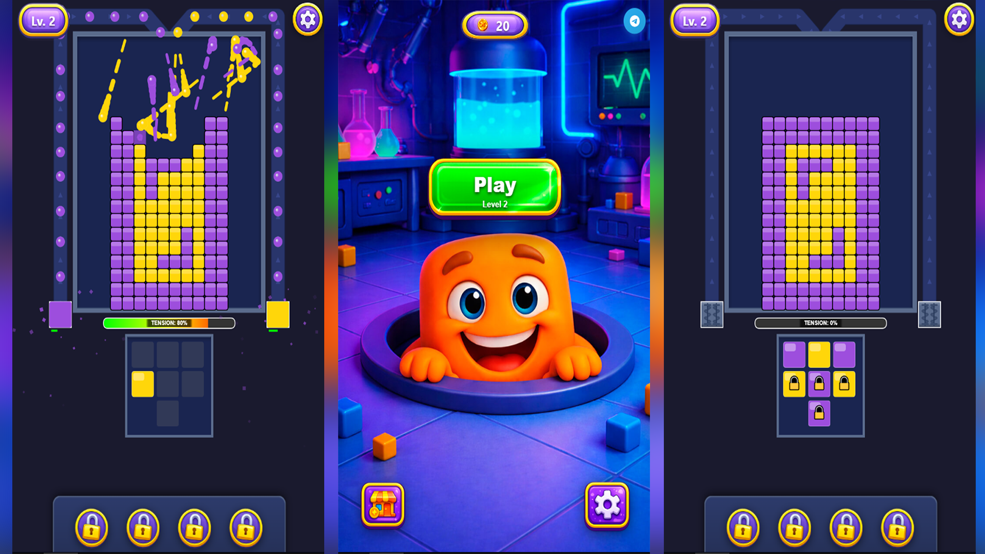 Bounce Blast is a Puzzle Balls and Blocks — screenshot 2