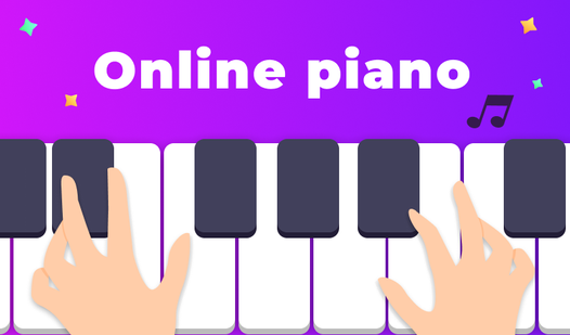 Online piano  loading=