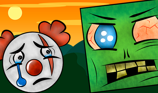 Sad Ball Clown: Zombies Attack