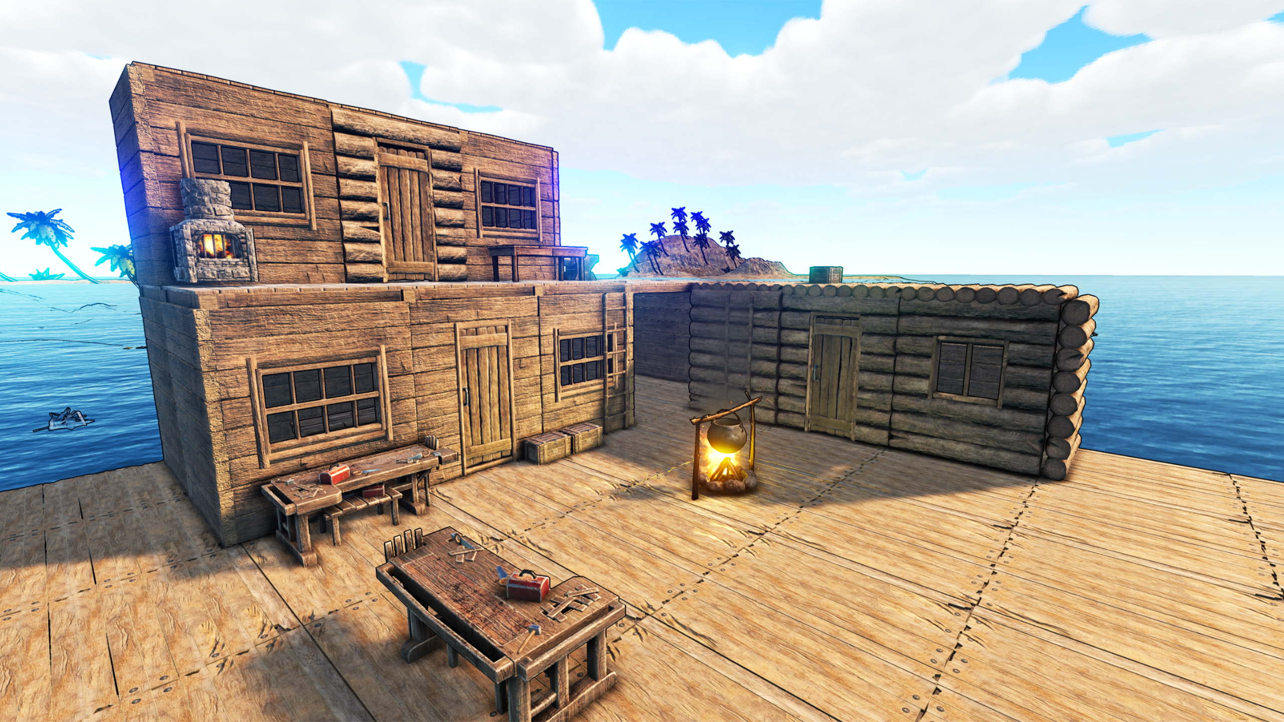 Sea Survival on Raft screenshot