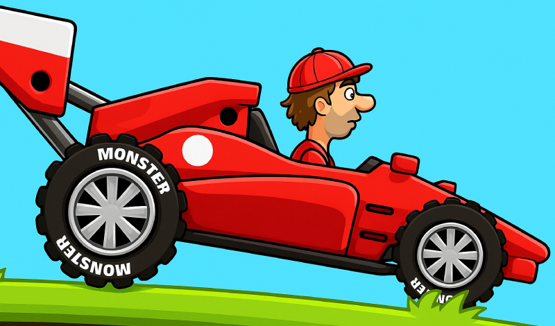 Hill Climb Terrain Thrills game cover