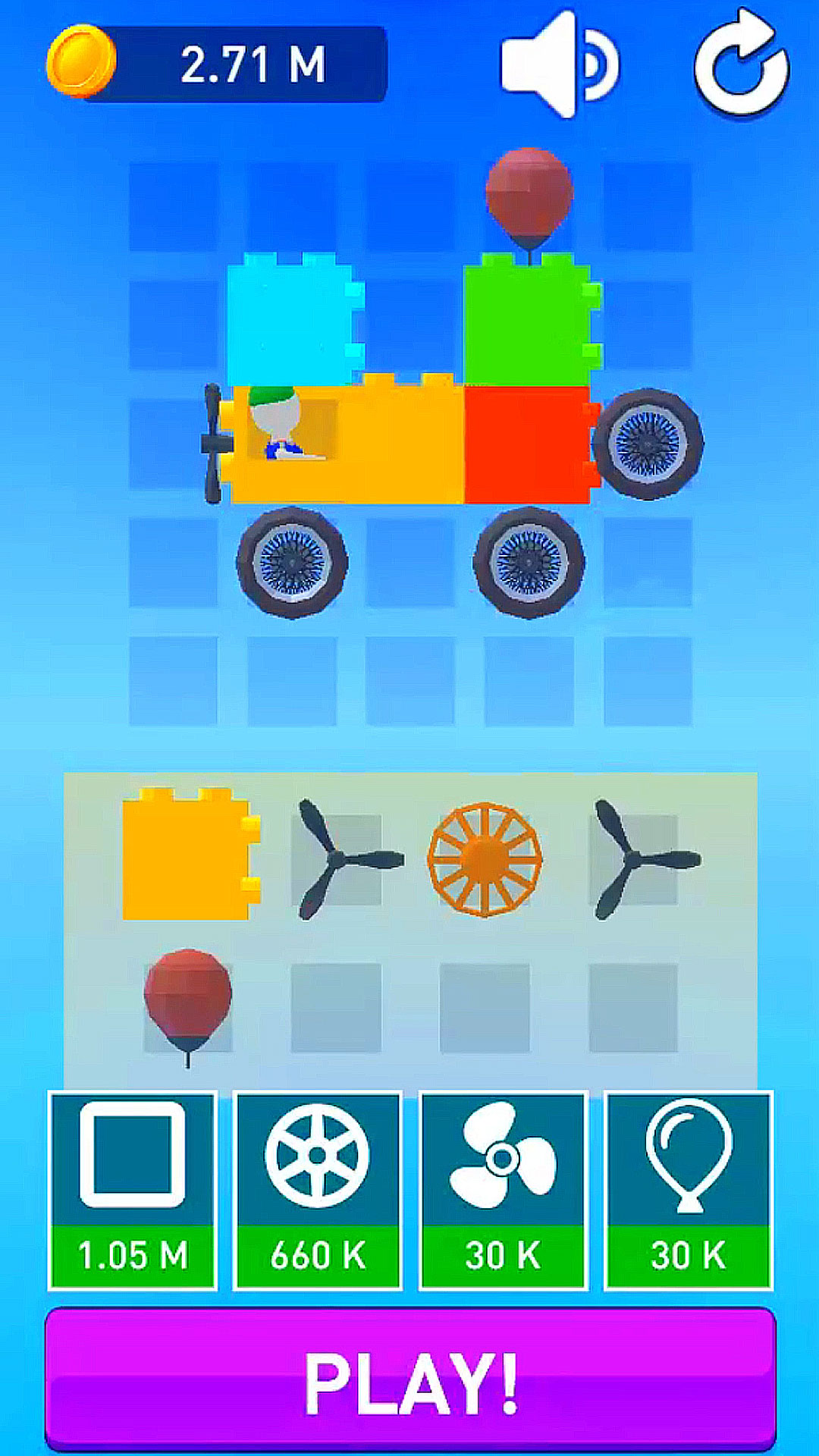 Crafting car out of blocks screenshot 4