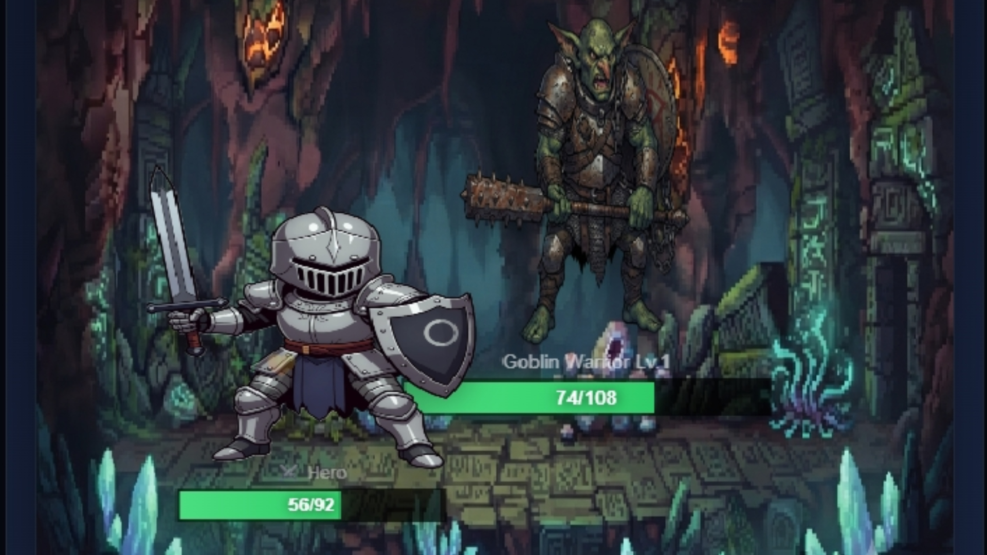 Hero Ascension: Click and Steel — screenshot 1