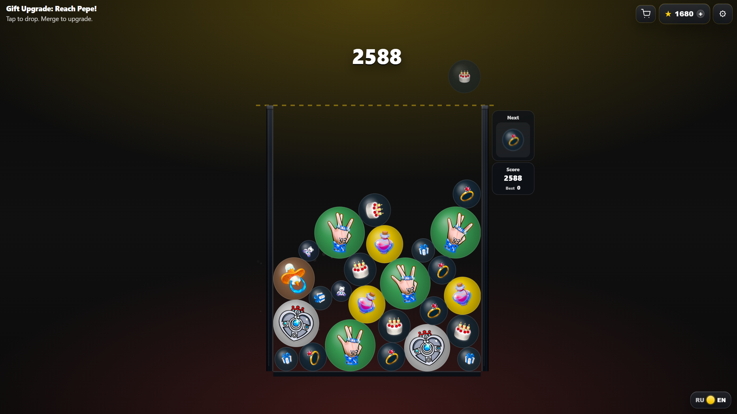 Gift Upgrade: Reach Pepe! — screenshot 1