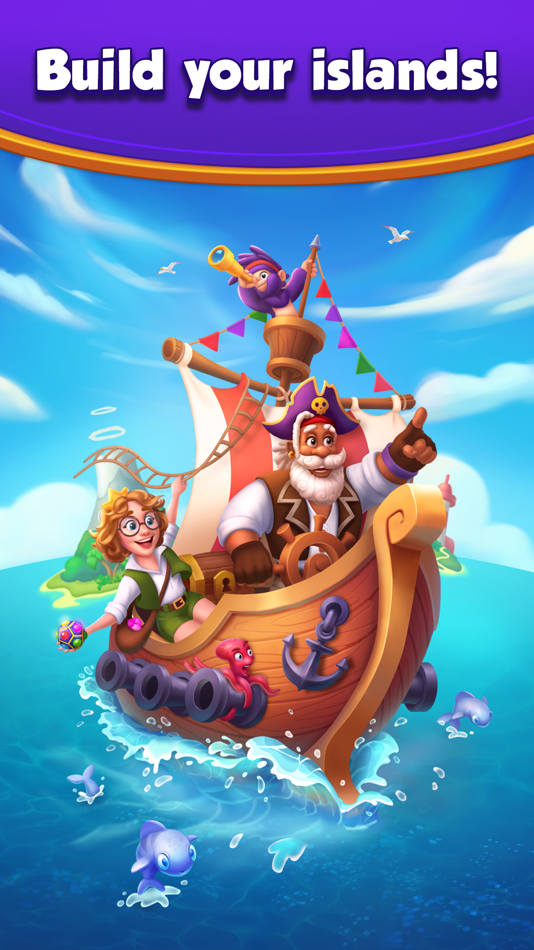 Royal Island: Match-3 Treasures screenshot 8