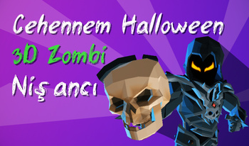 Cehennem Halloween 3D zombi nişancı