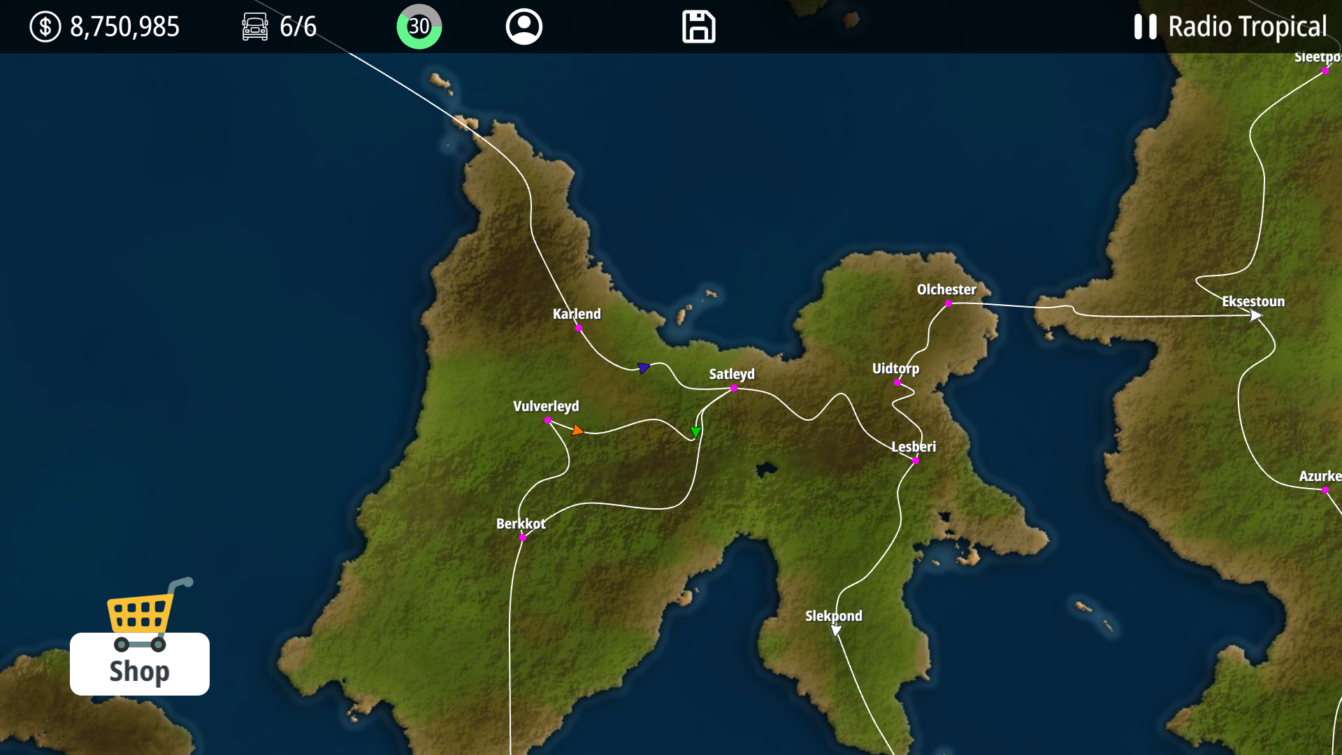 Truck Manager: Road Horizon screenshot