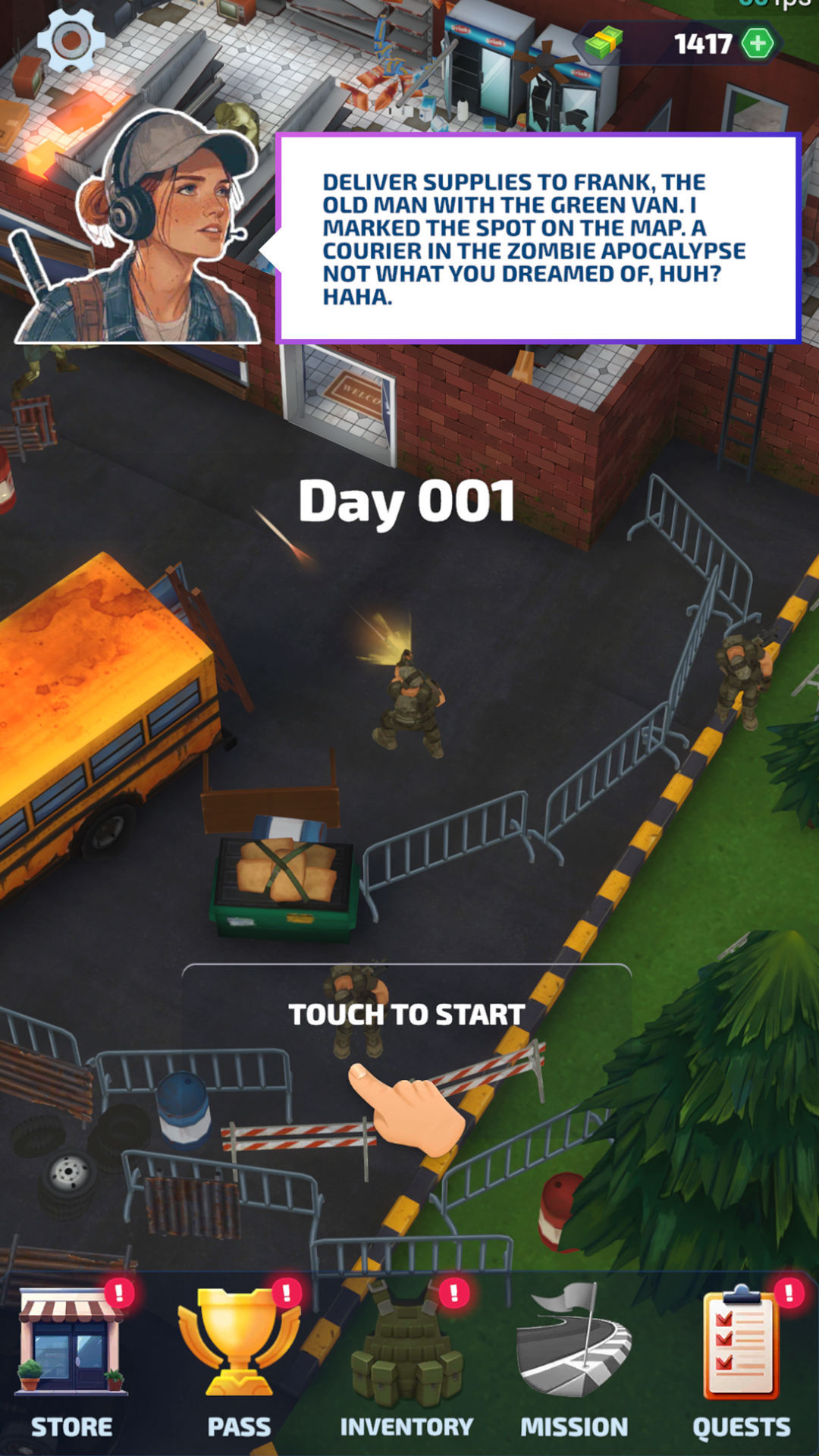 Zombie Open World: Dead Town Delivery screenshot 10